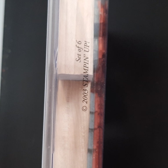 Fishy Friends Stampin Up rubber set of 6 - Picture 4 of 4